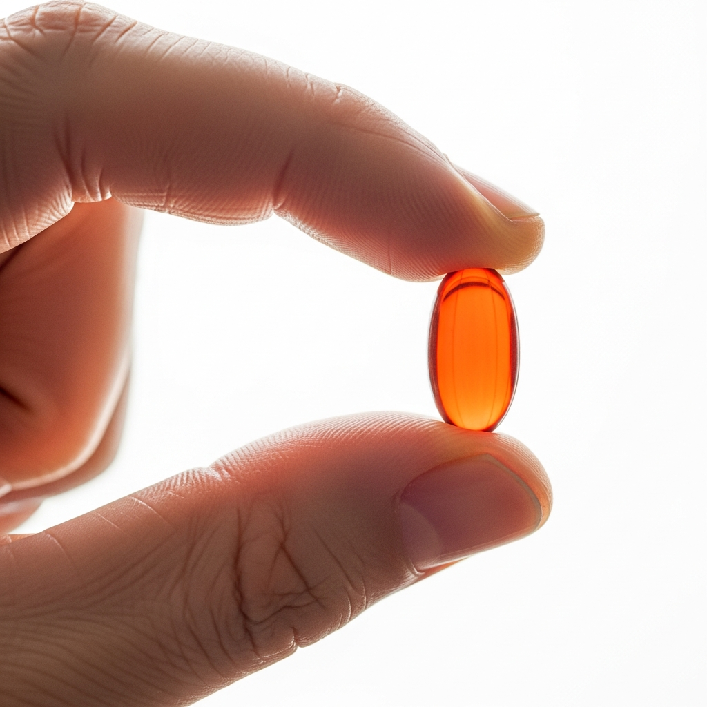 アスタキサンチンのカプセル